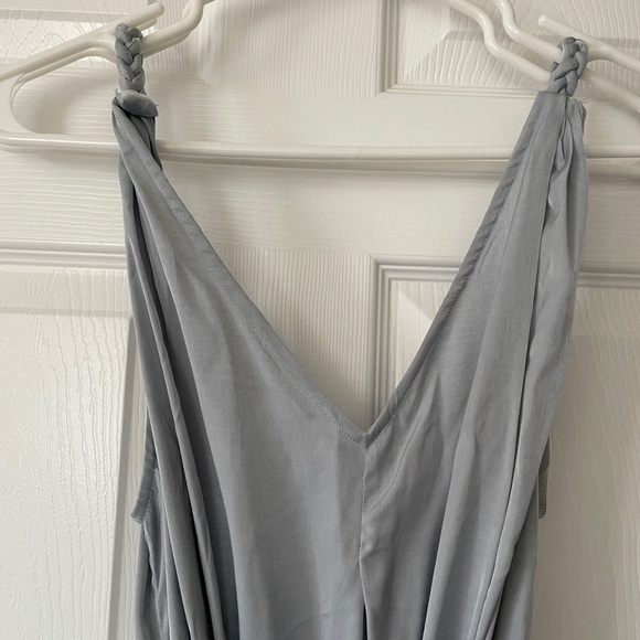 NAP Greek open back silky maxi dress - Picture 7 of 9